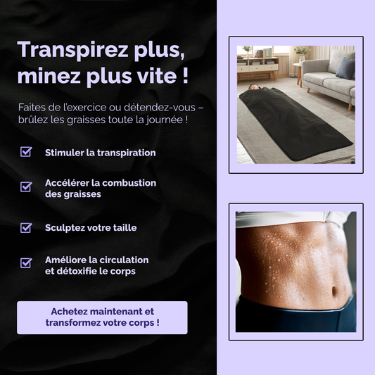 Découvrez notre sauna de sudation Minceur votre allié pour une silhouette affinée